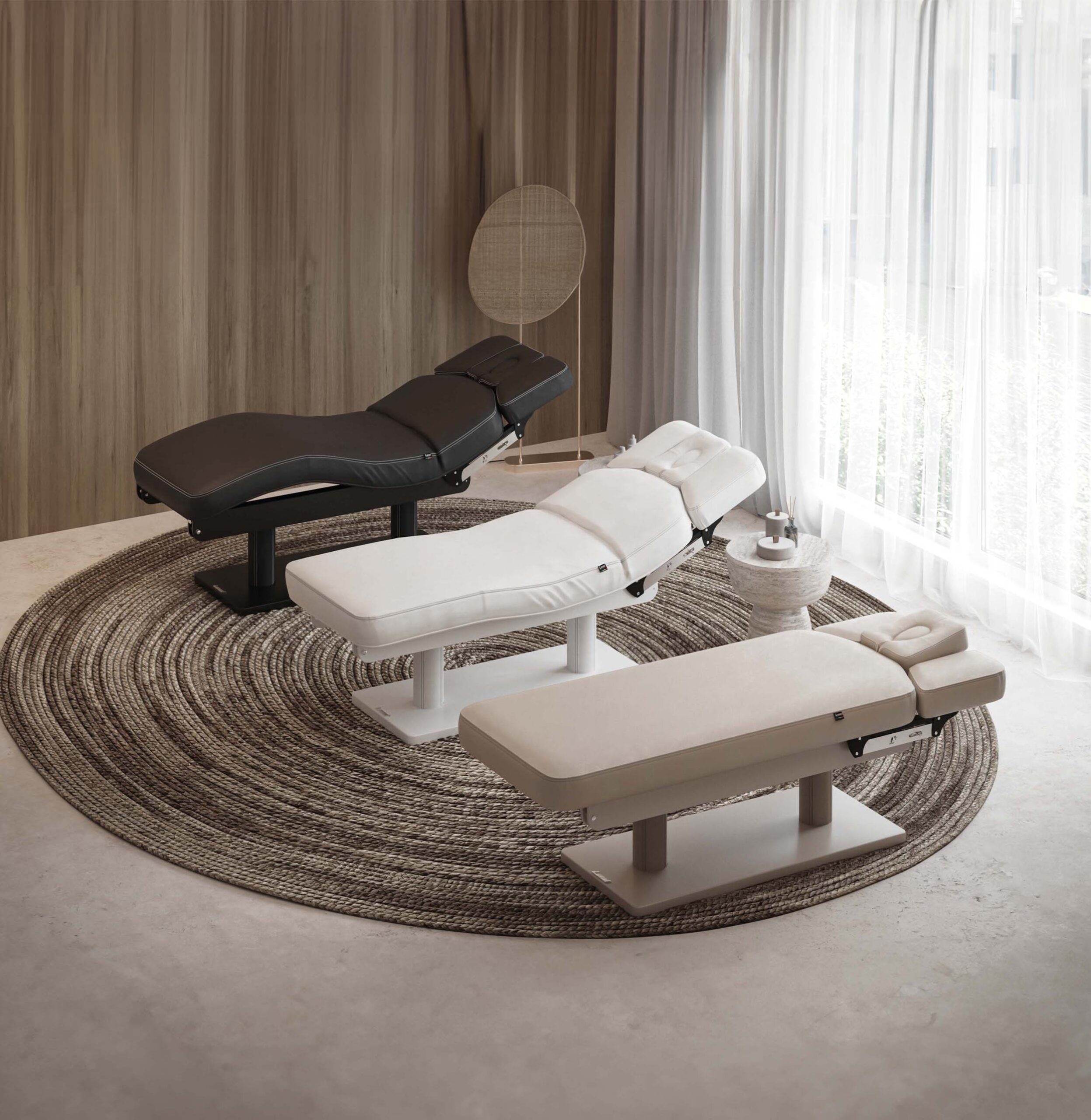 Masă de masaj și tratamente estetice, spa, Lemi Gemini Evo