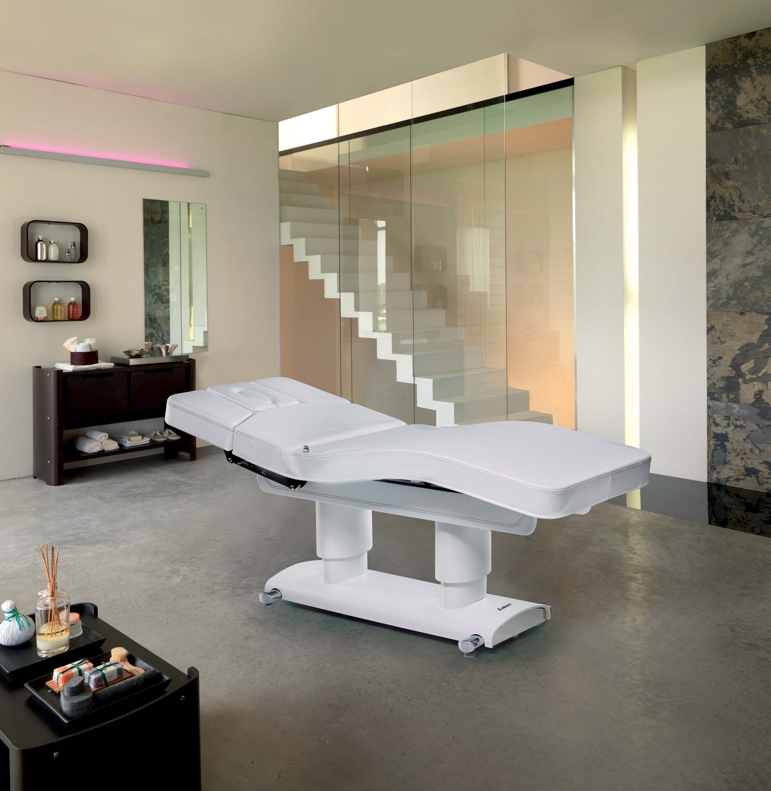 Masă de masaj și tratamente estetice, spa, Lemi Gemya Evo