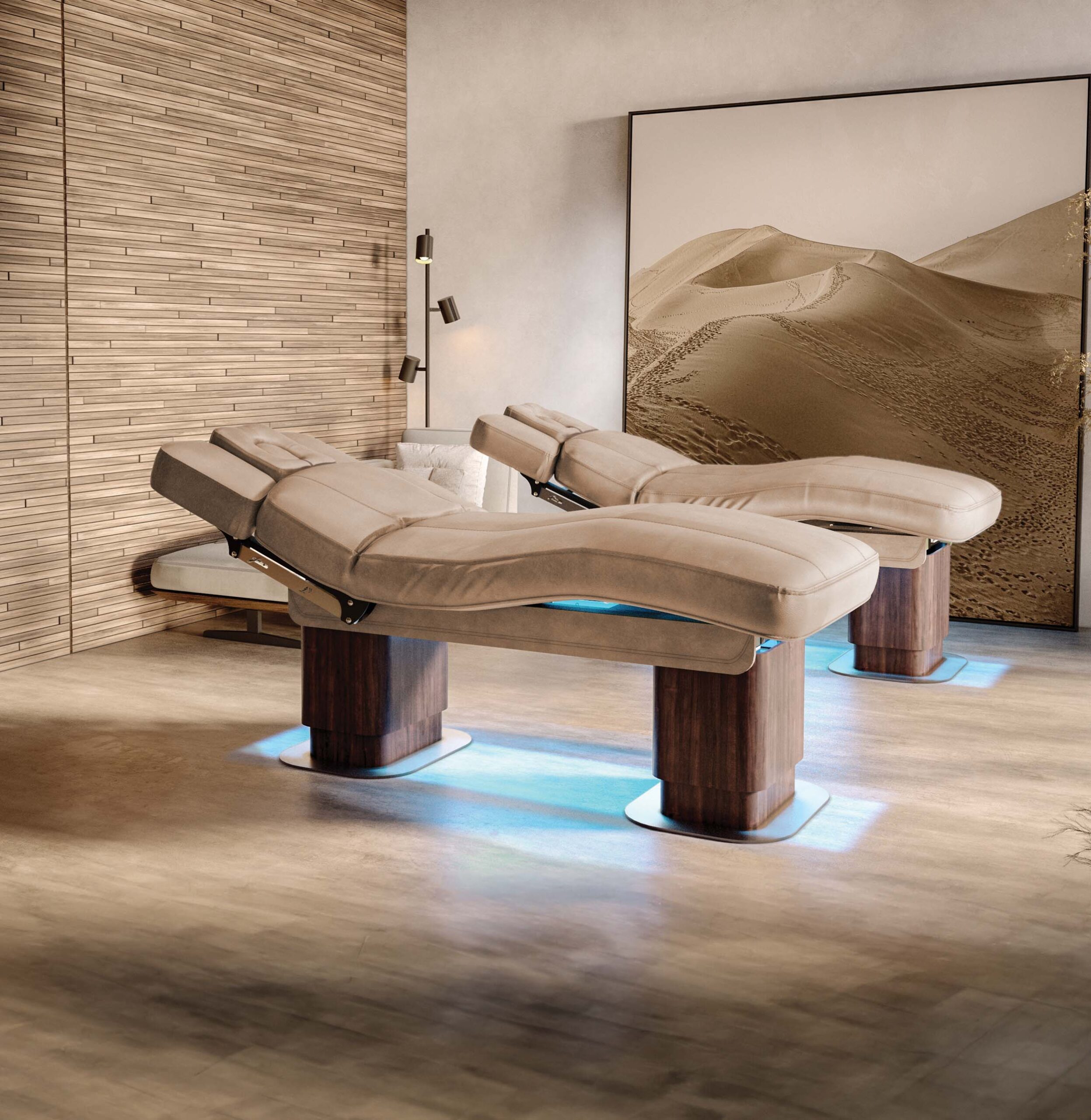 Masă de masaj și tratamente estetice, spa, Lemi Milano Evo