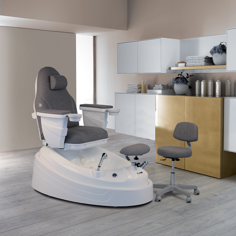 Stație de pedichiură avansată cu sistem profesional de hidromasaj, Lemi Pedi Spa