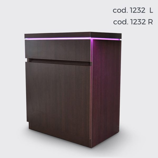 Mobilier medical/spa, Lemi T-Modular, 1 sertar, 1 polita