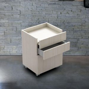 Dulap multifuncțional tip cărucior pentru saloane spa, Lemi T-Pedi