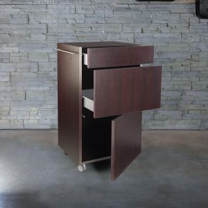 Dulap multifuncțional tip cărucior cu sertare, Lemi T-Store