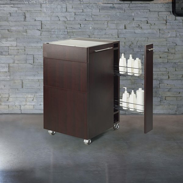 Mobilier spa multifuncțional cu încălzire, refrigerare și sertar lateral, Lemi T-Vale