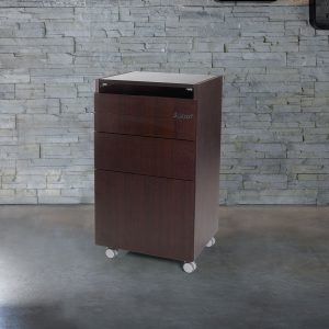 Mobilier spa tip cărucior pentru epilare cu încălzitor ceară și sertare, Lemi T-Wax