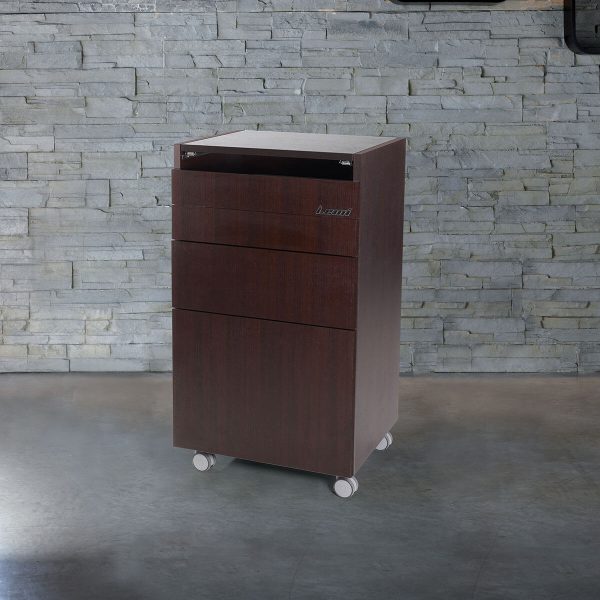 Mobilier spa tip cărucior pentru epilare cu încălzitor ceară și sertare, Lemi T-Wax